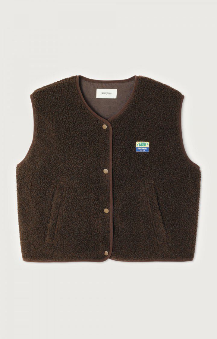 AMV Hoktown gilet Marronier chiné