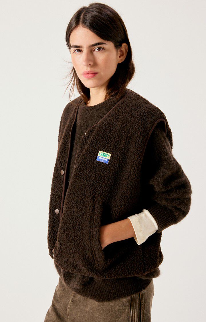 AMV Hoktown gilet Marronier chiné
