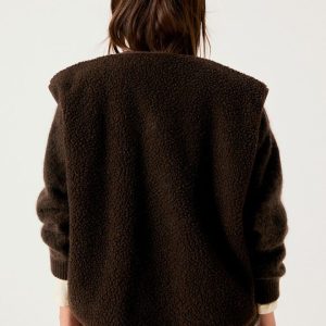 AMV Hoktown gilet Marronier chiné
