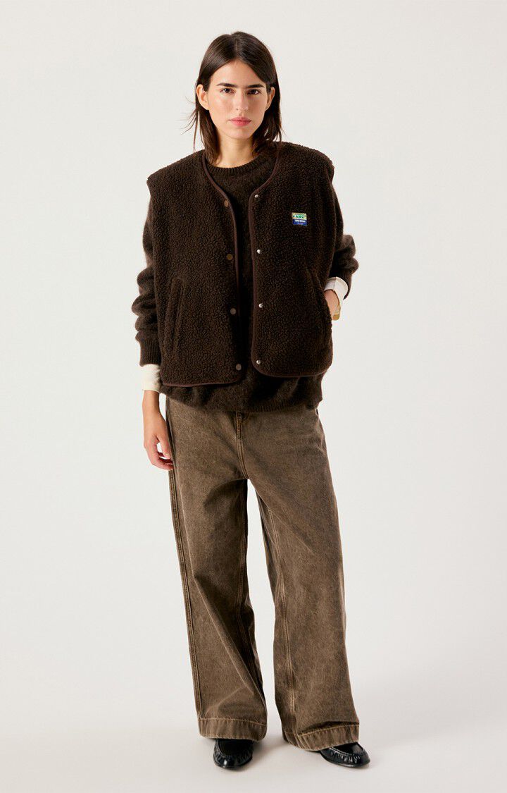 AMV Hoktown gilet Marronier chiné