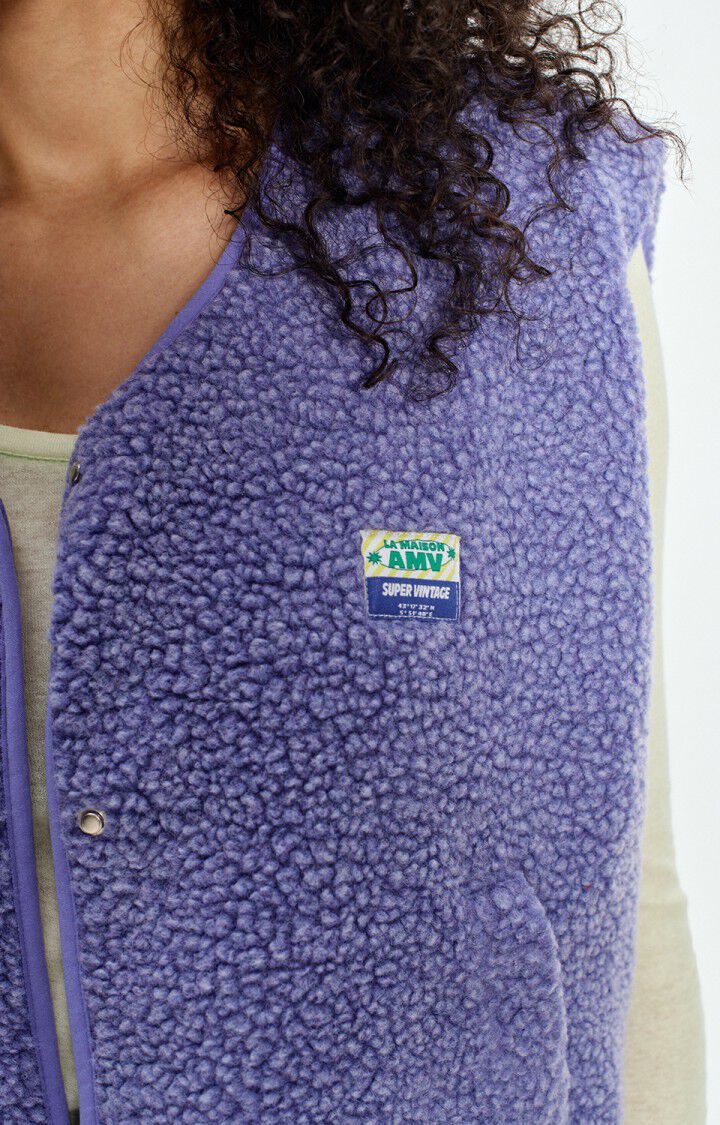 Hoktown veste sans manche Provence chiné