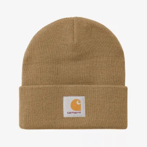 Carhartt Wip Short Watch Hat Dusty Hamilton Brown