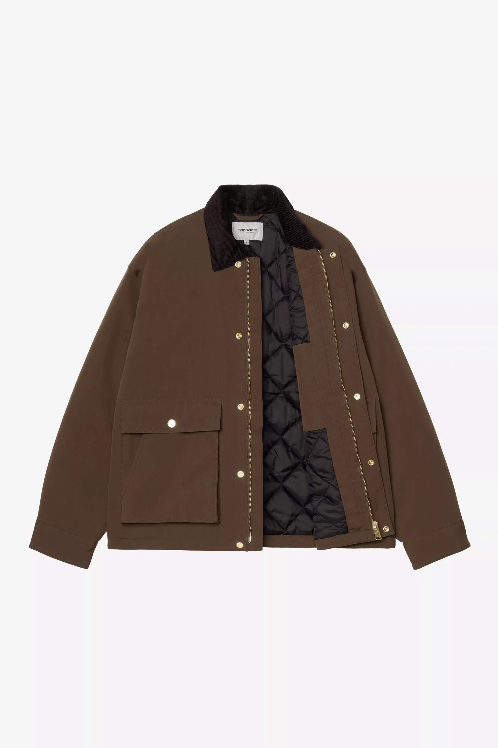 Carhartt Wip Quentin Jacket Tobacco Black
