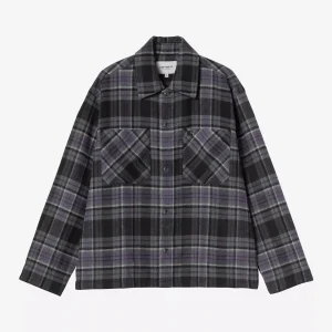 Carhartt Wip Parson Shirt Parson Check Shady Purple