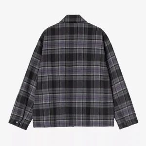 Carhartt Wip Parson Shirt Parson Check Shady Purple