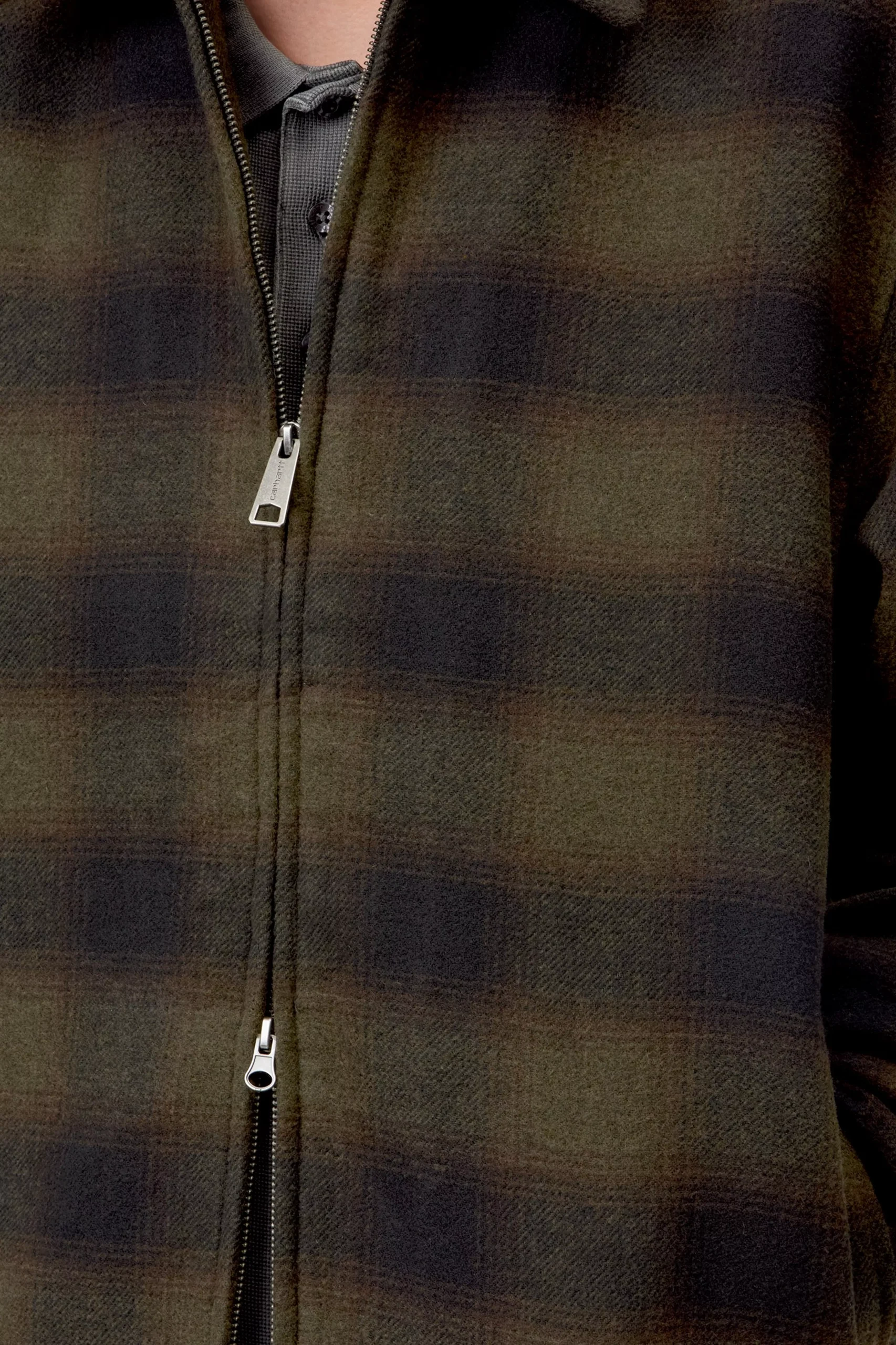 Carhartt Wip Alton Jacket Alton Check Cypress