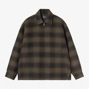 Carhartt Wip Alton Jacket Alton Check Cypress