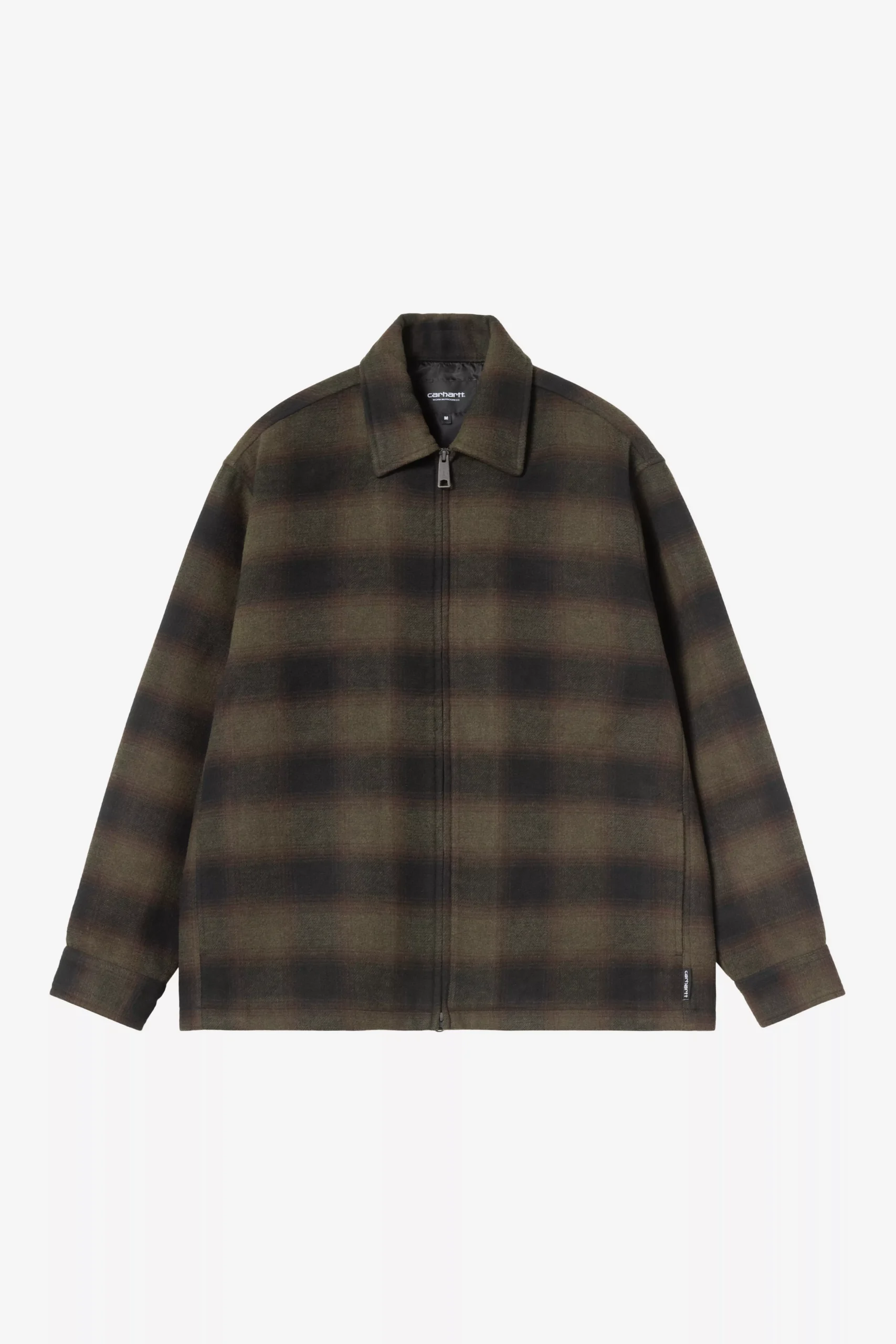 Carhartt Wip Alton Jacket Alton Check Cypress