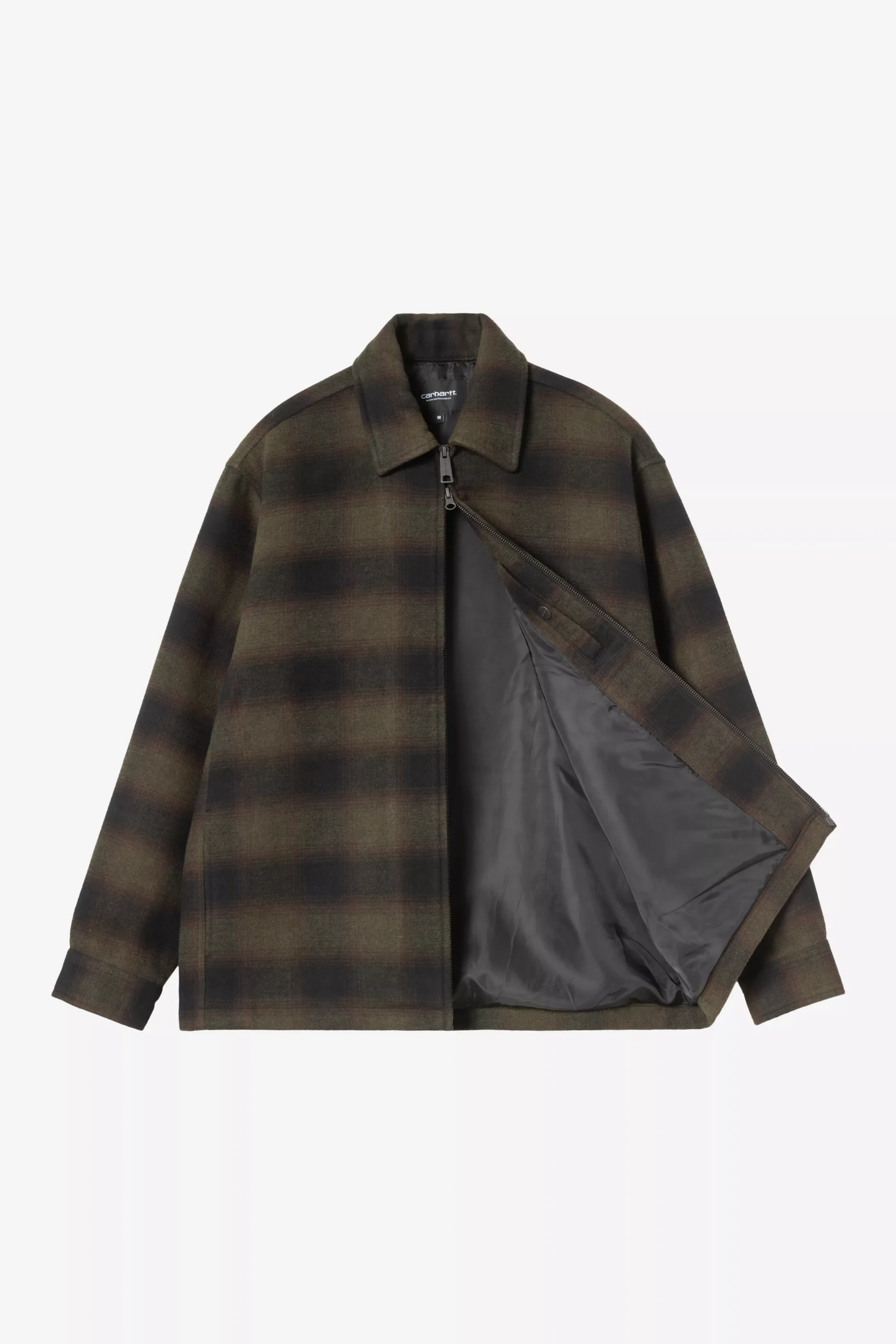 Carhartt Wip Alton Jacket Alton Check Cypress