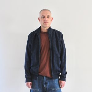 Lacoste Veste Survet Monogramme Bleu Marine