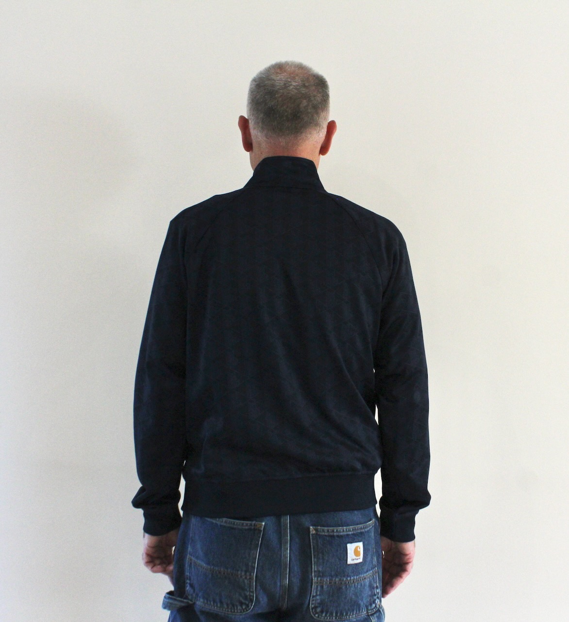 Lacoste Veste Survet Monogramme Bleu Marine