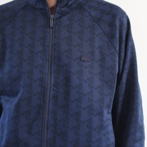 Lacoste Veste Survet Monogramme Bleu Marine