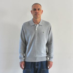 Lacoste Polo Maille Manches Longues Sweaters Gris Chiné