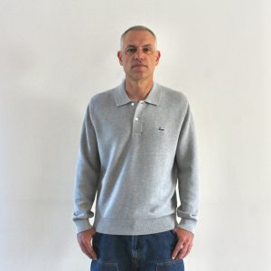 Lacoste Polo Maille Manches Longues Sweaters Gris Chiné