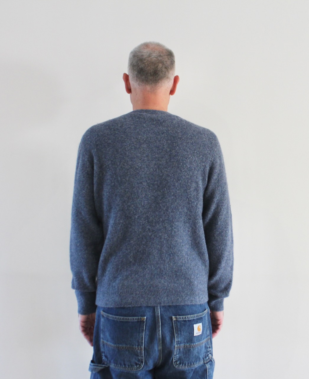 Carhartt Wip Curtis Sweater Tangled Shady Blue