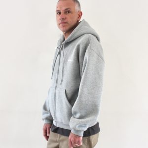 Carhartt Wip Hooded Ebbert Jacket Grey Heather White