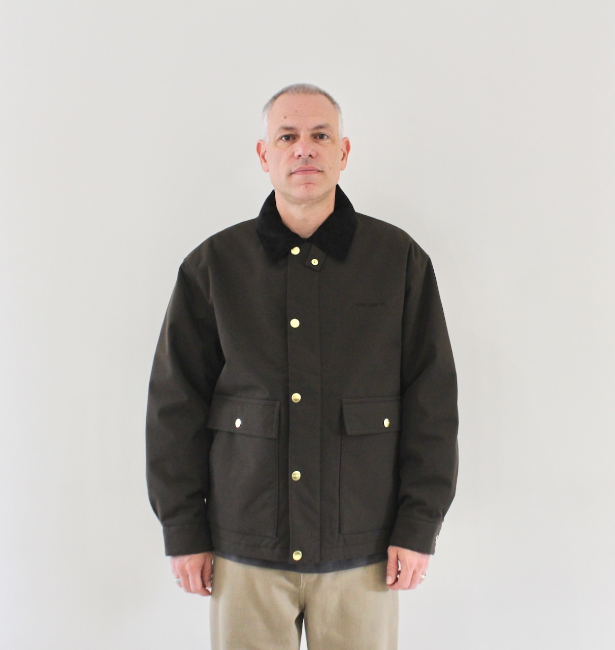 Carhartt Wip Quentin Jacket Tobacco Black