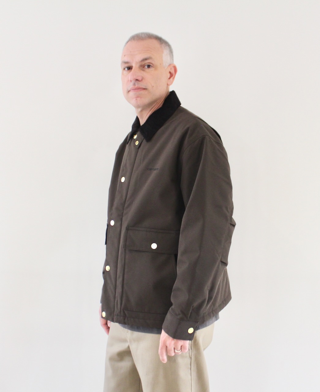 Carhartt Wip Quentin Jacket Tobacco Black