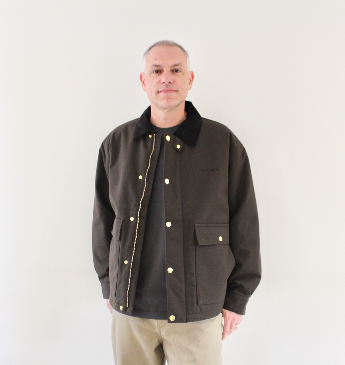Carhartt Wip Quentin Jacket Tobacco Black