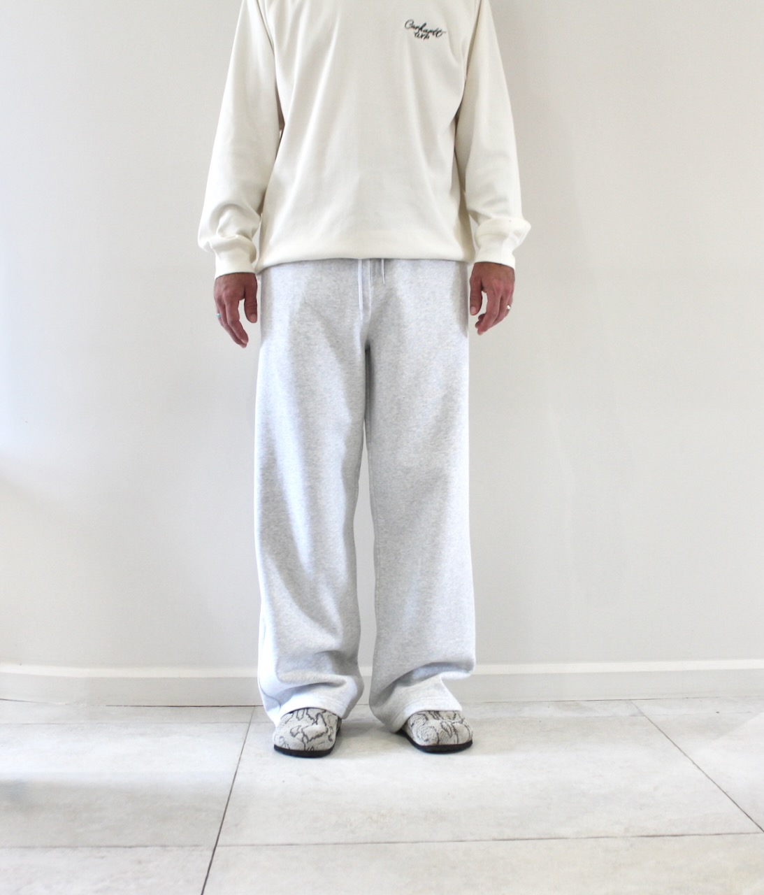 Carhartt Wip Mack Sweat Pant Ash Heather