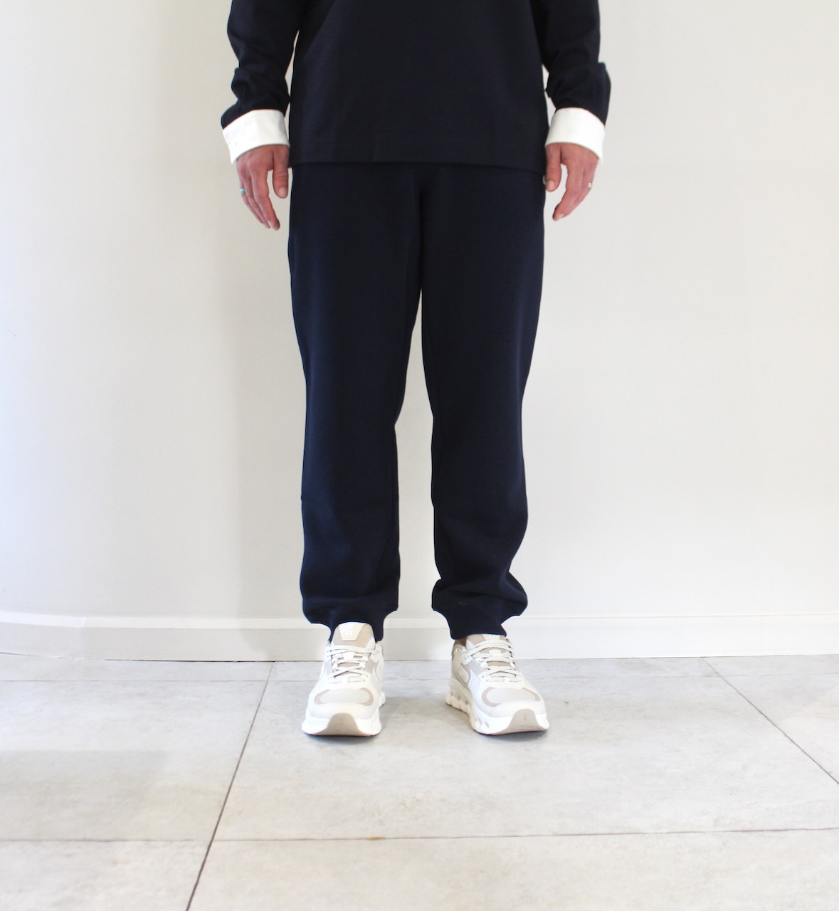 Lacoste Track Pant Piqué de Coton Bleu Marine