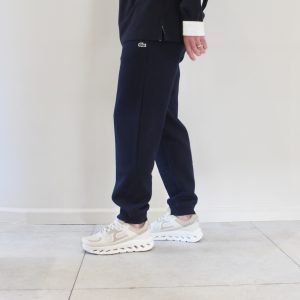 Lacoste Track Pant Piqué de Coton Bleu Marine