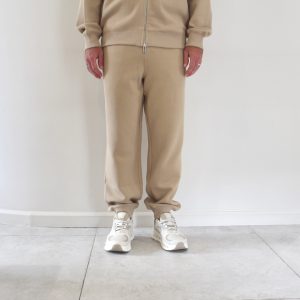 Lacoste Track Pant Piqué de Coton Beige