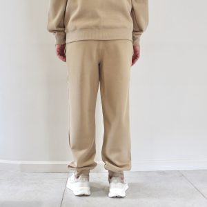 Lacoste Track Pant Piqué de Coton Beige