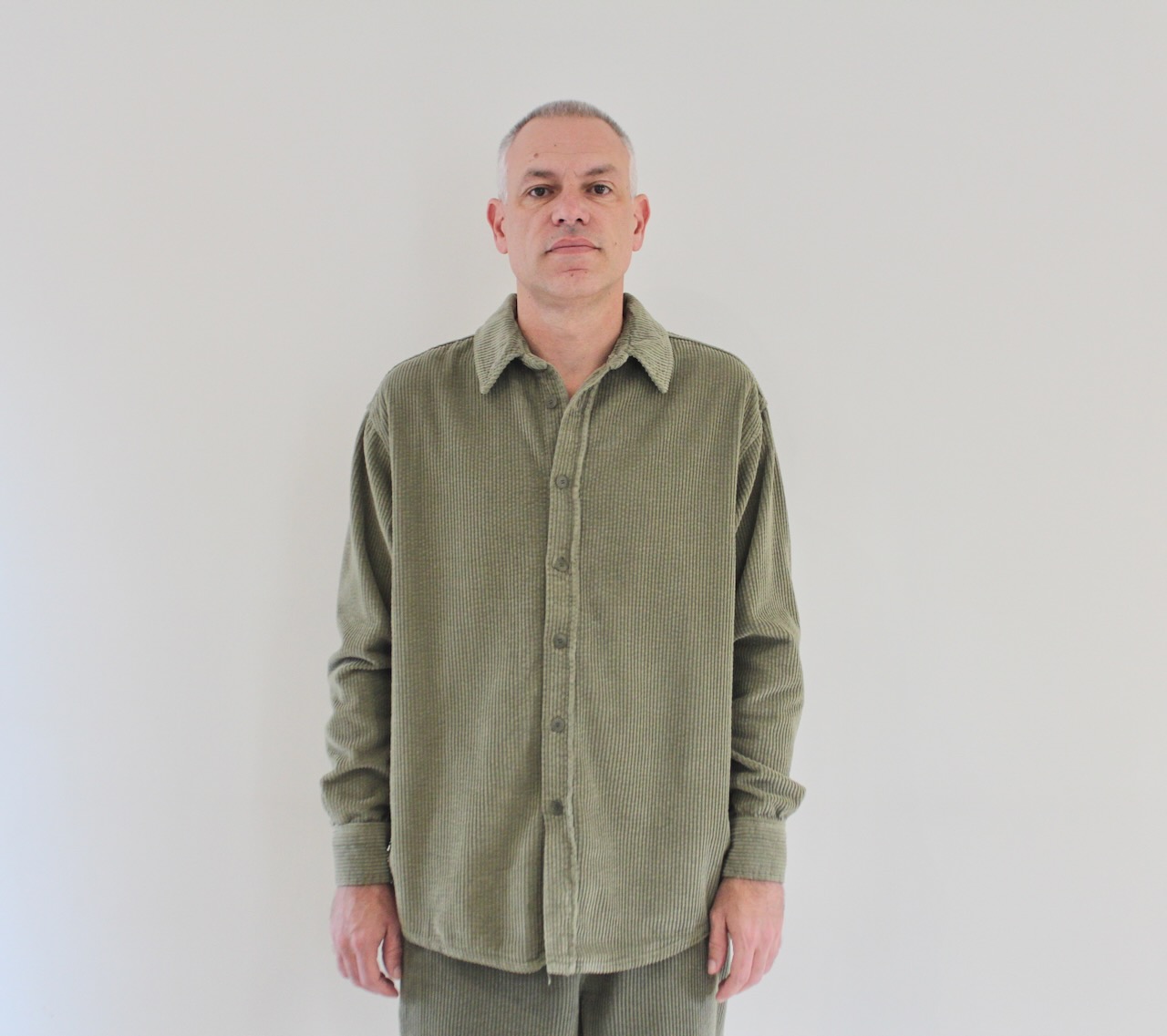 AMV Padow Chemise Velours Vintage Clay