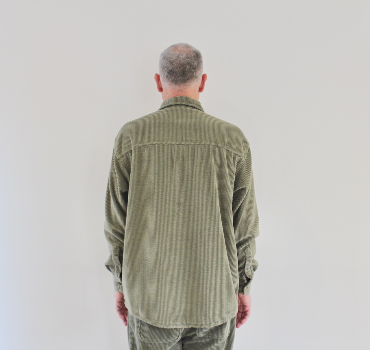 AMV Padow Chemise Velours Vintage Clay
