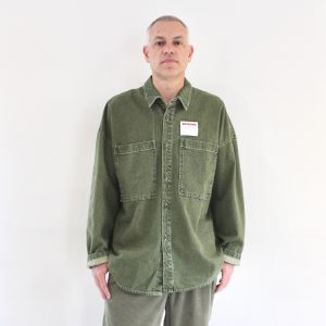 AMV Uzatown Sur-chemise Kaki
