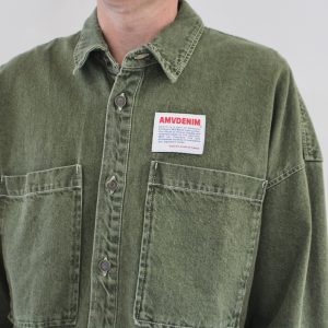 AMV Uzatown Sur-chemise Kaki