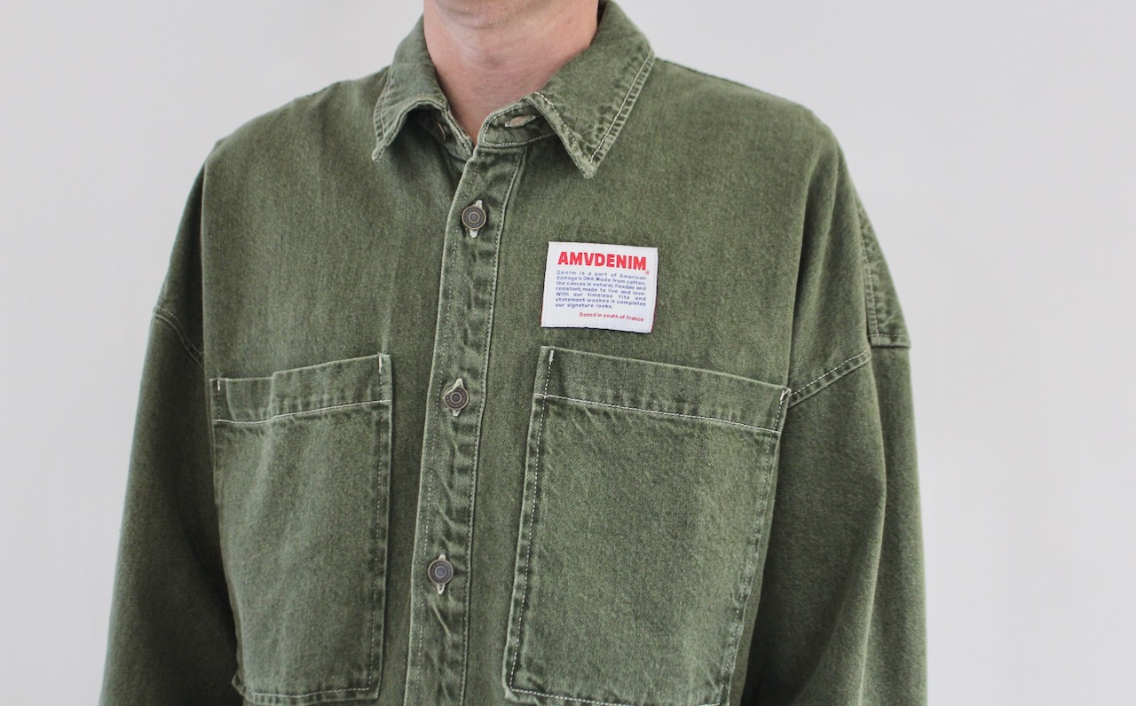 AMV Uzatown Sur-chemise Kaki