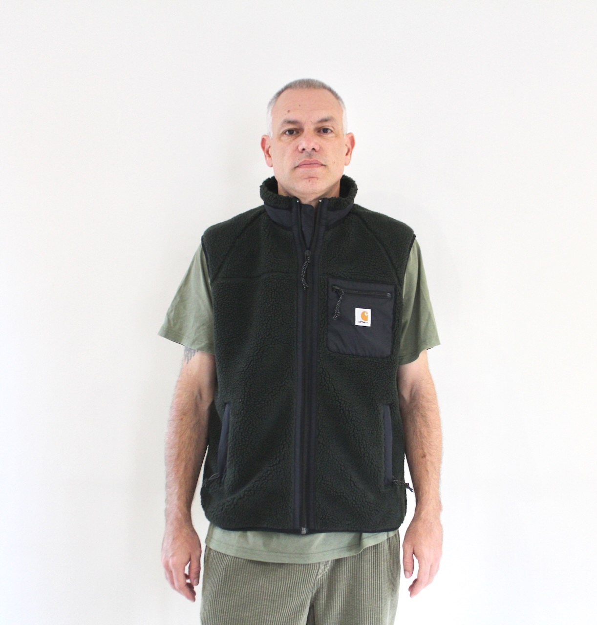 Carhartt Wip Prentis Vest Liner Raven Black