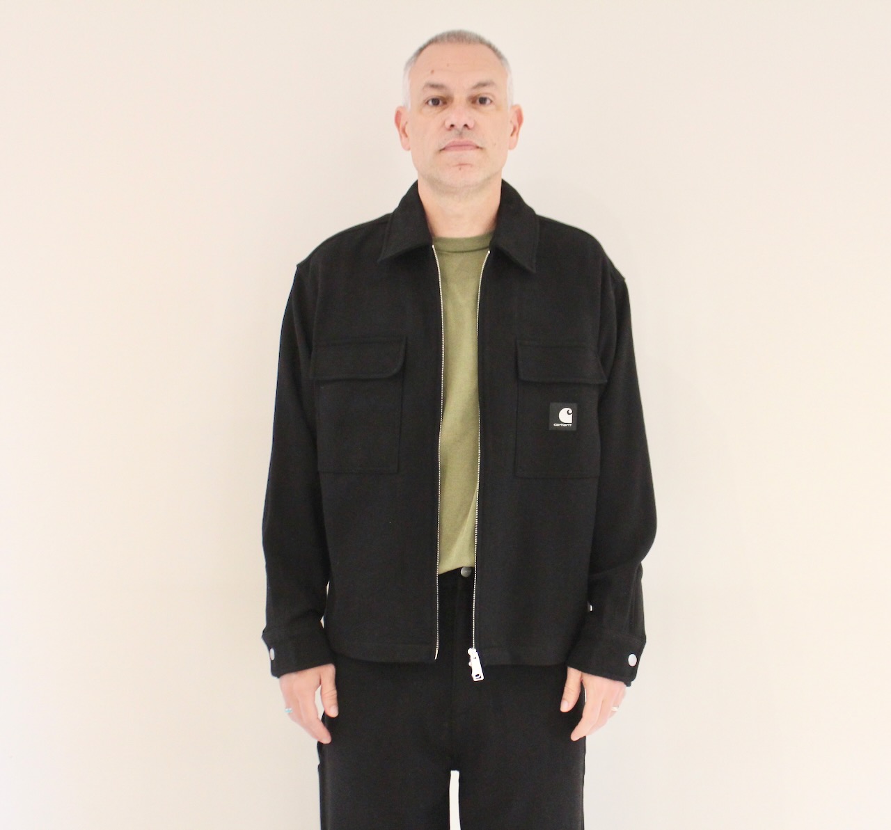 Carhartt Wip Atoka Shirt Jacket Black