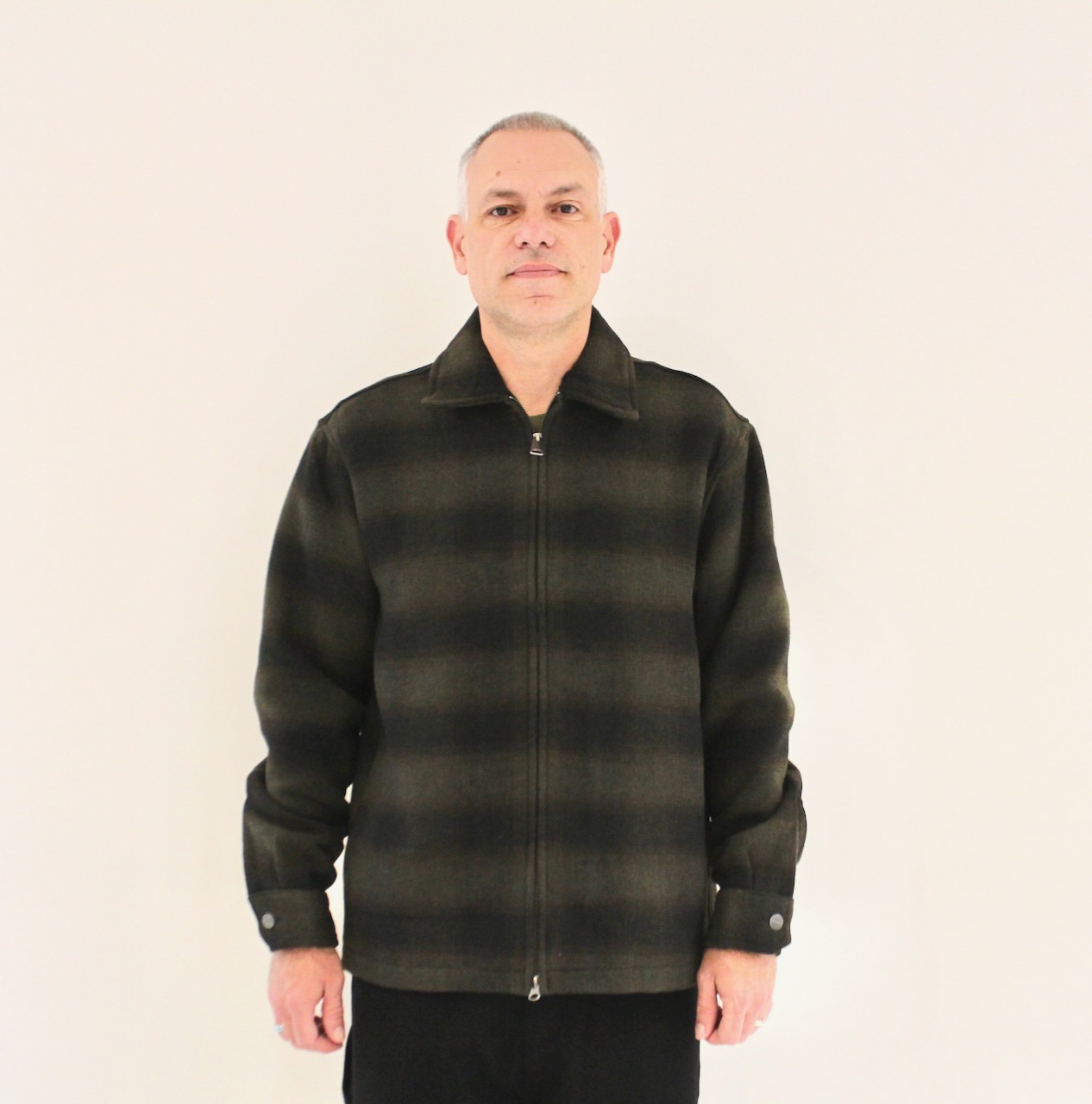 Carhartt Wip Alton Jacket Alton Check Cypress