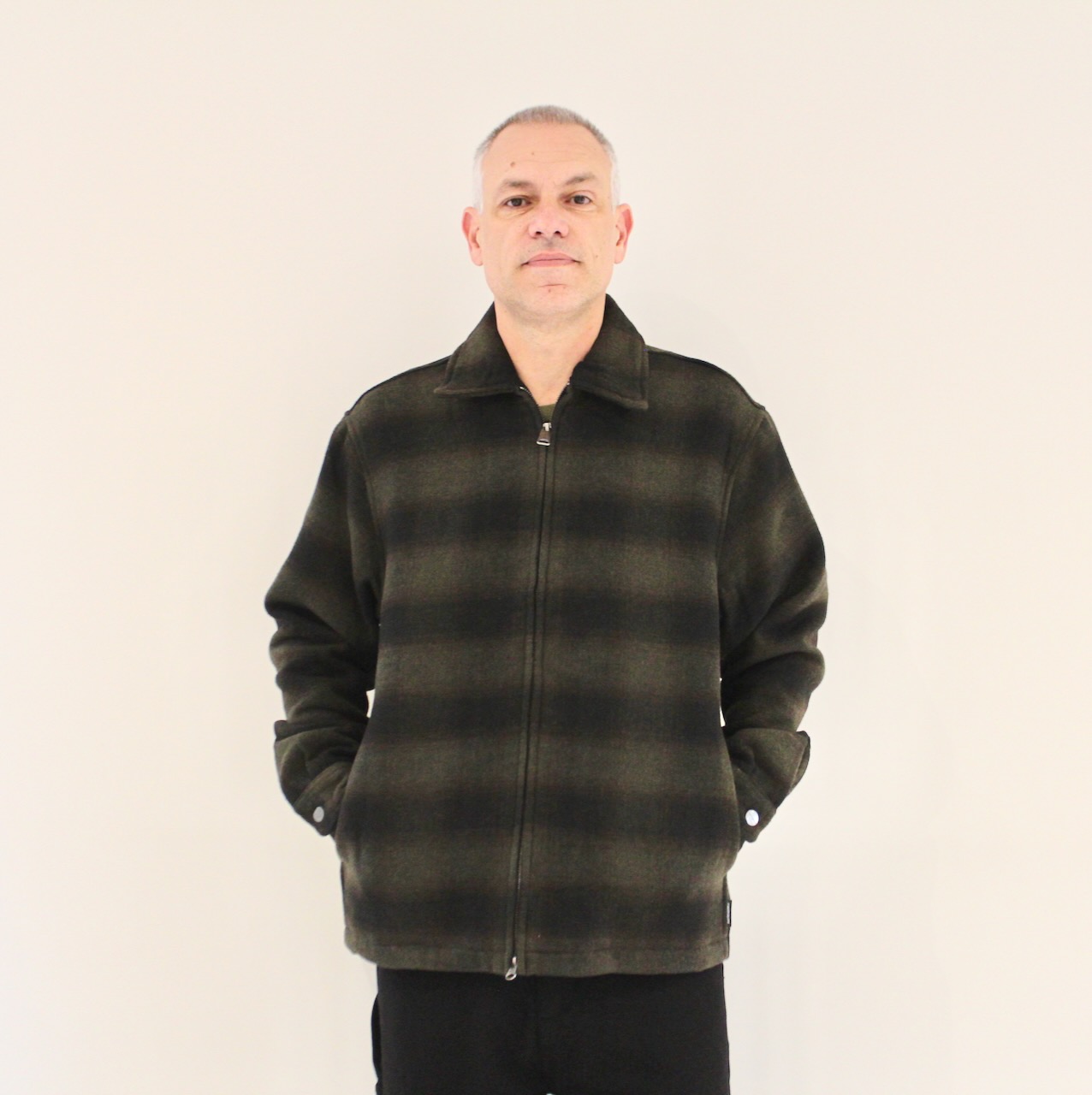 Carhartt Wip Alton Jacket Alton Check Cypress