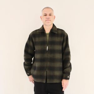 Carhartt Wip Alton Jacket Alton Check Cypress