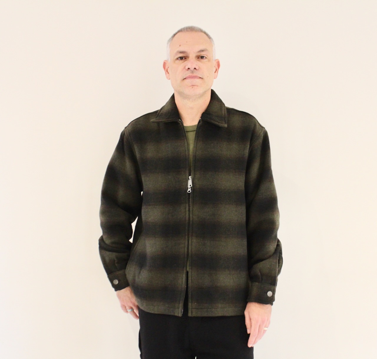 Carhartt Wip Alton Jacket Alton Check Cypress