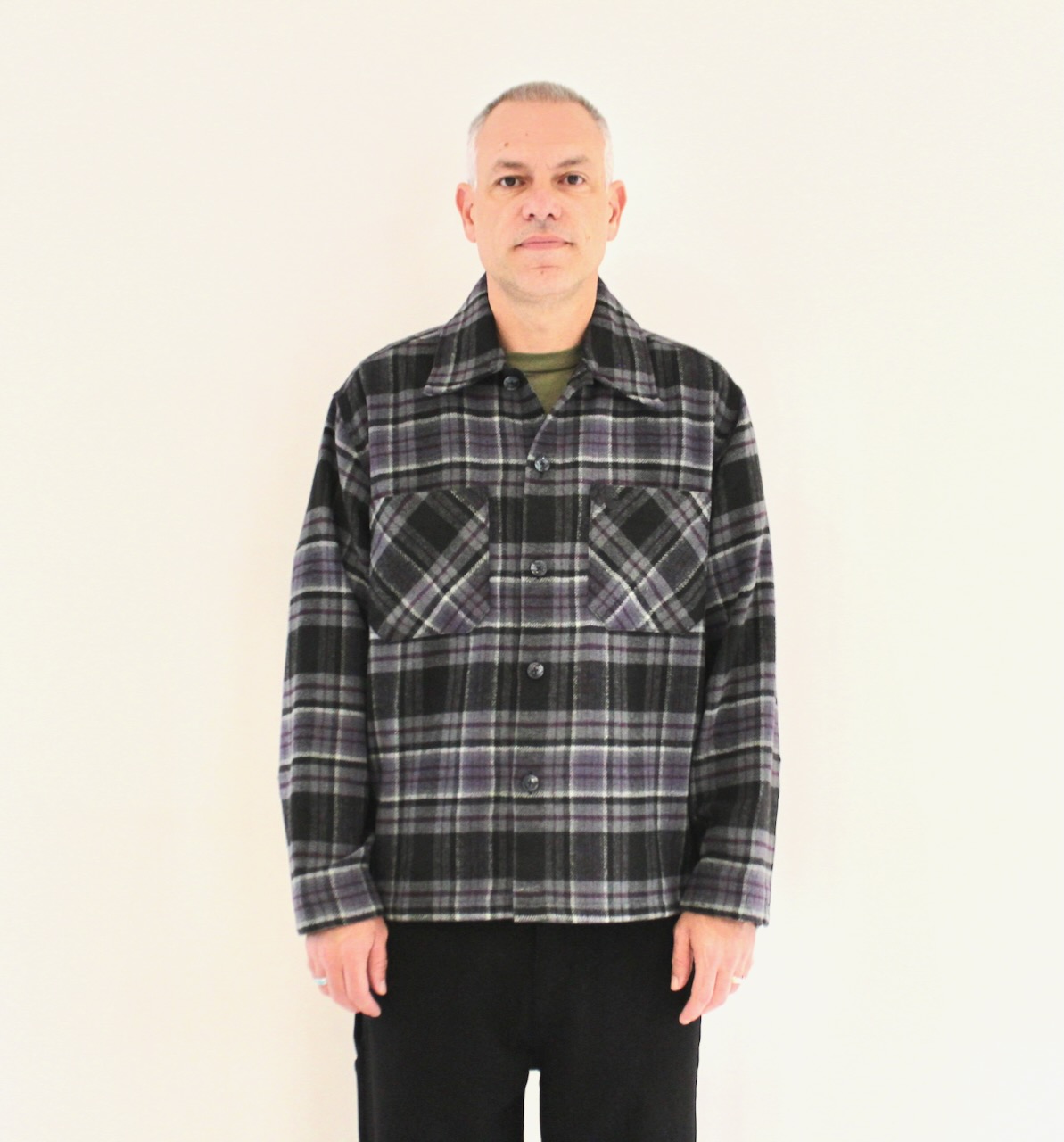 Carhartt Wip Parson Shirt Parson Check Shady Purple