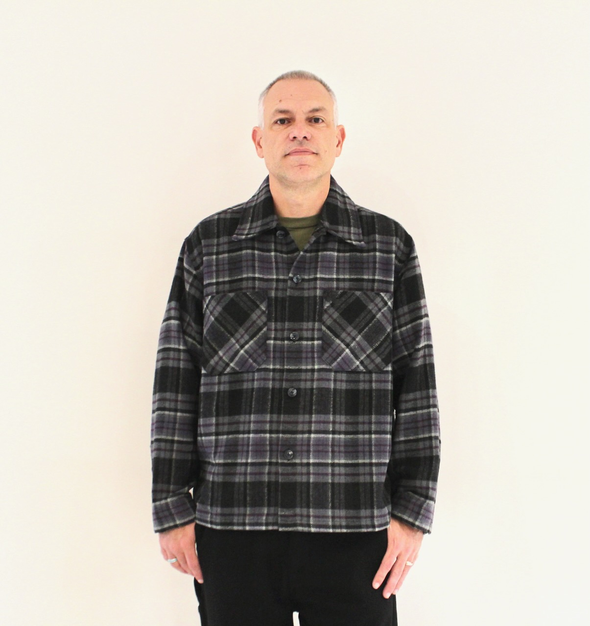 Carhartt Wip Parson Shirt Parson Check Shady Purple
