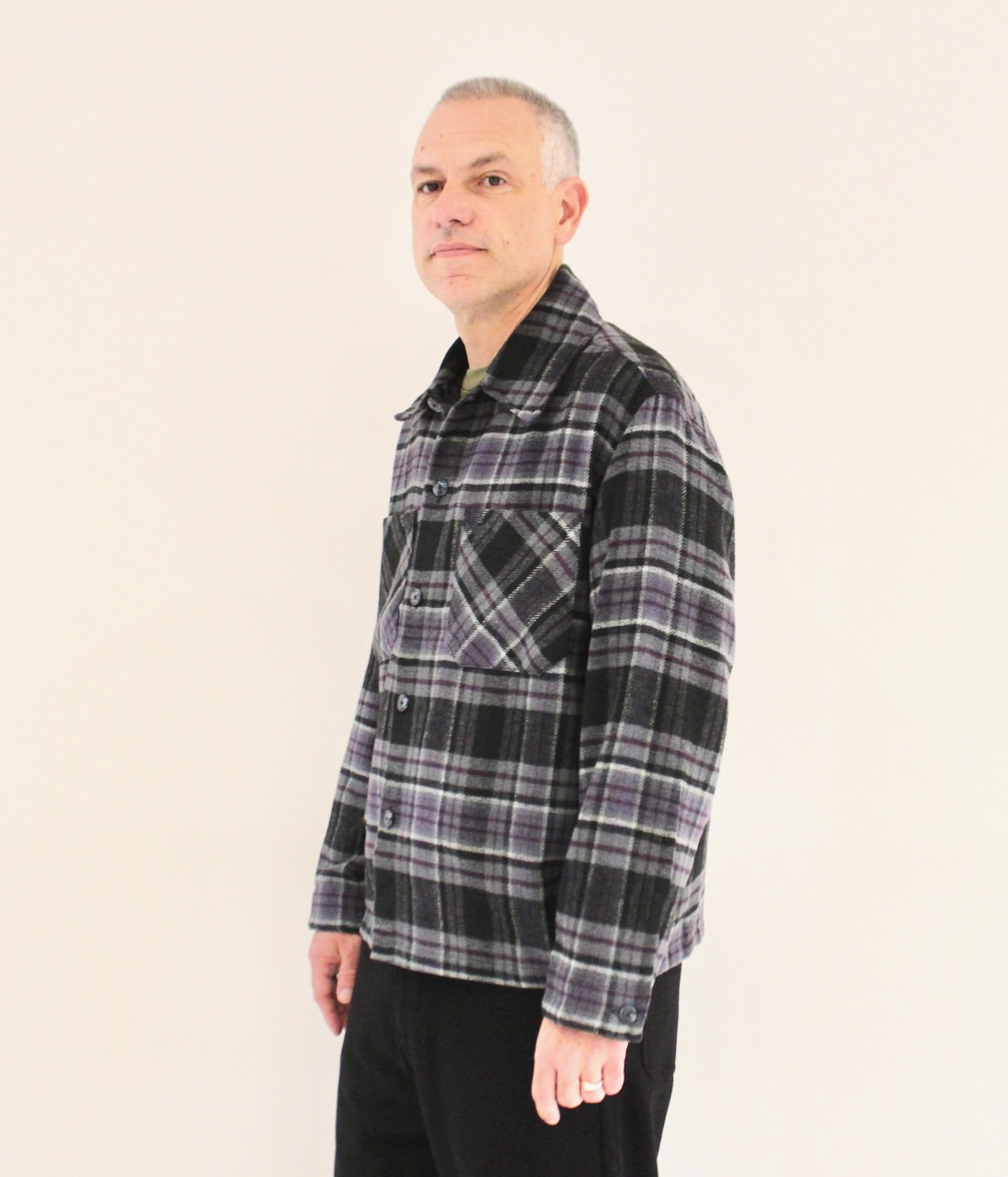 Carhartt Wip Parson Shirt Parson Check Shady Purple