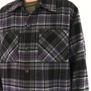 Carhartt Wip Parson Shirt Parson Check Shady Purple