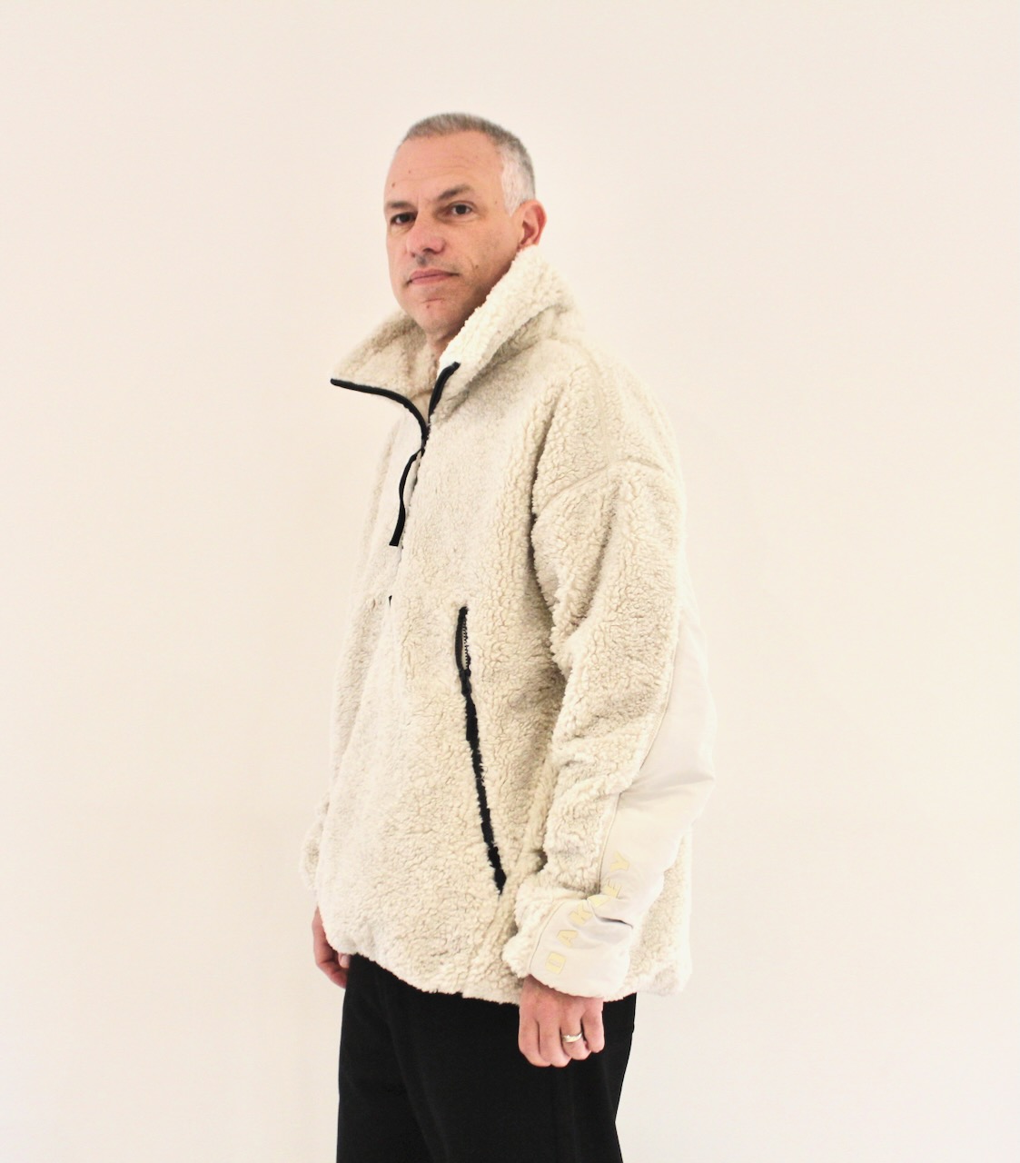 Oakley Snowdrift Quarter Zip Sherpa Mist