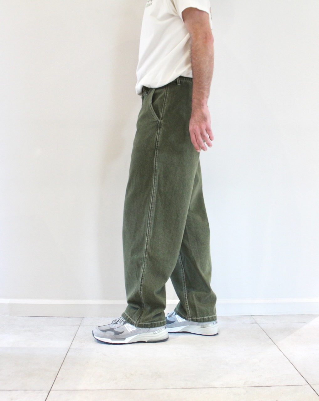 AMV Uzatown Pant straight Kaki