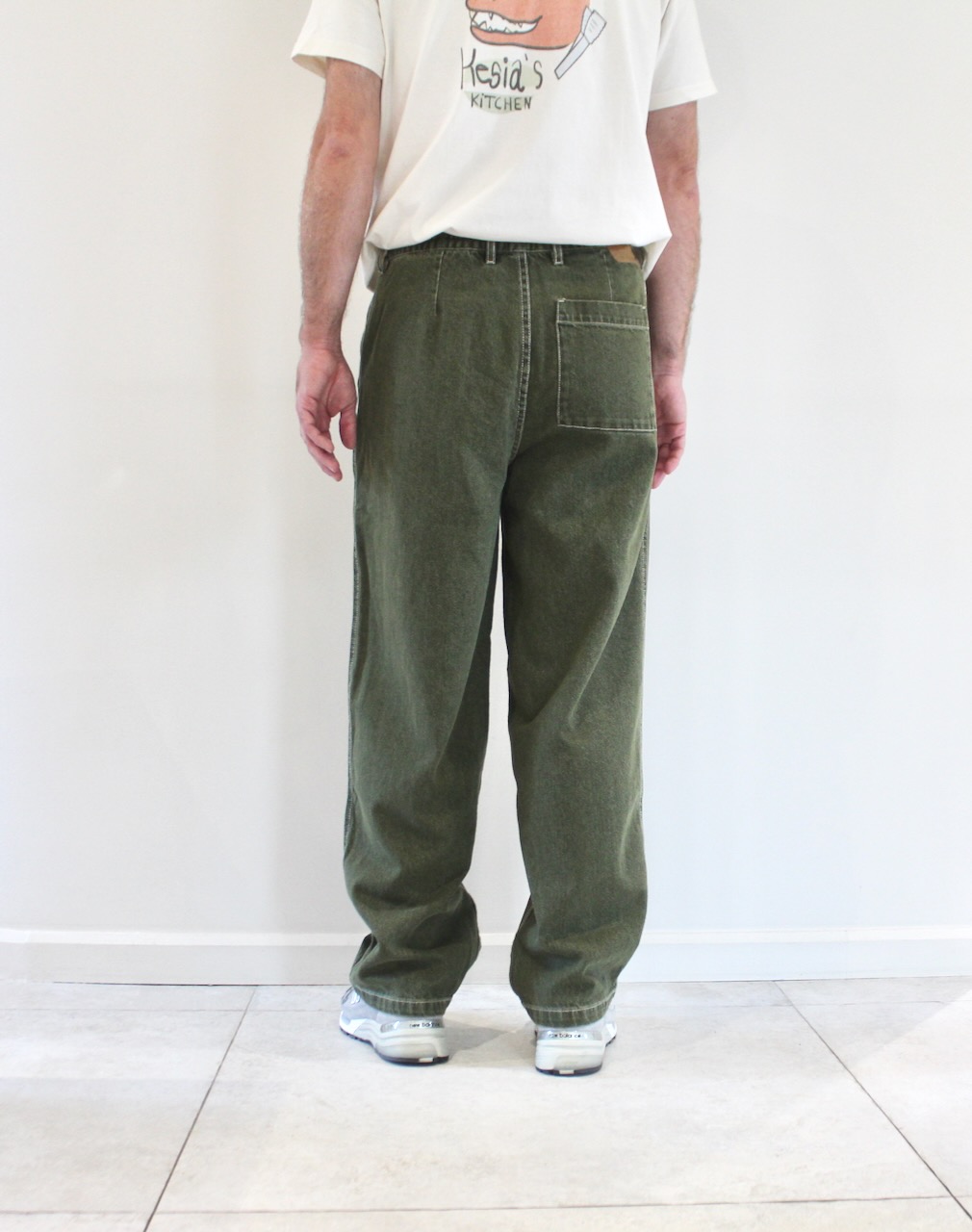 AMV Uzatown Pant straight Kaki