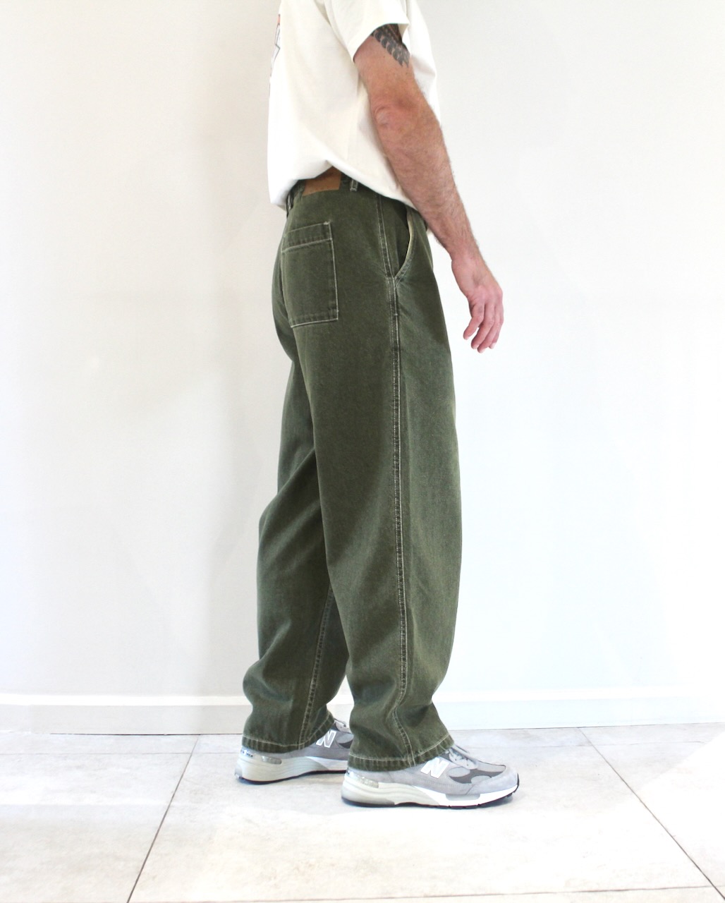 AMV Uzatown Pant straight Kaki