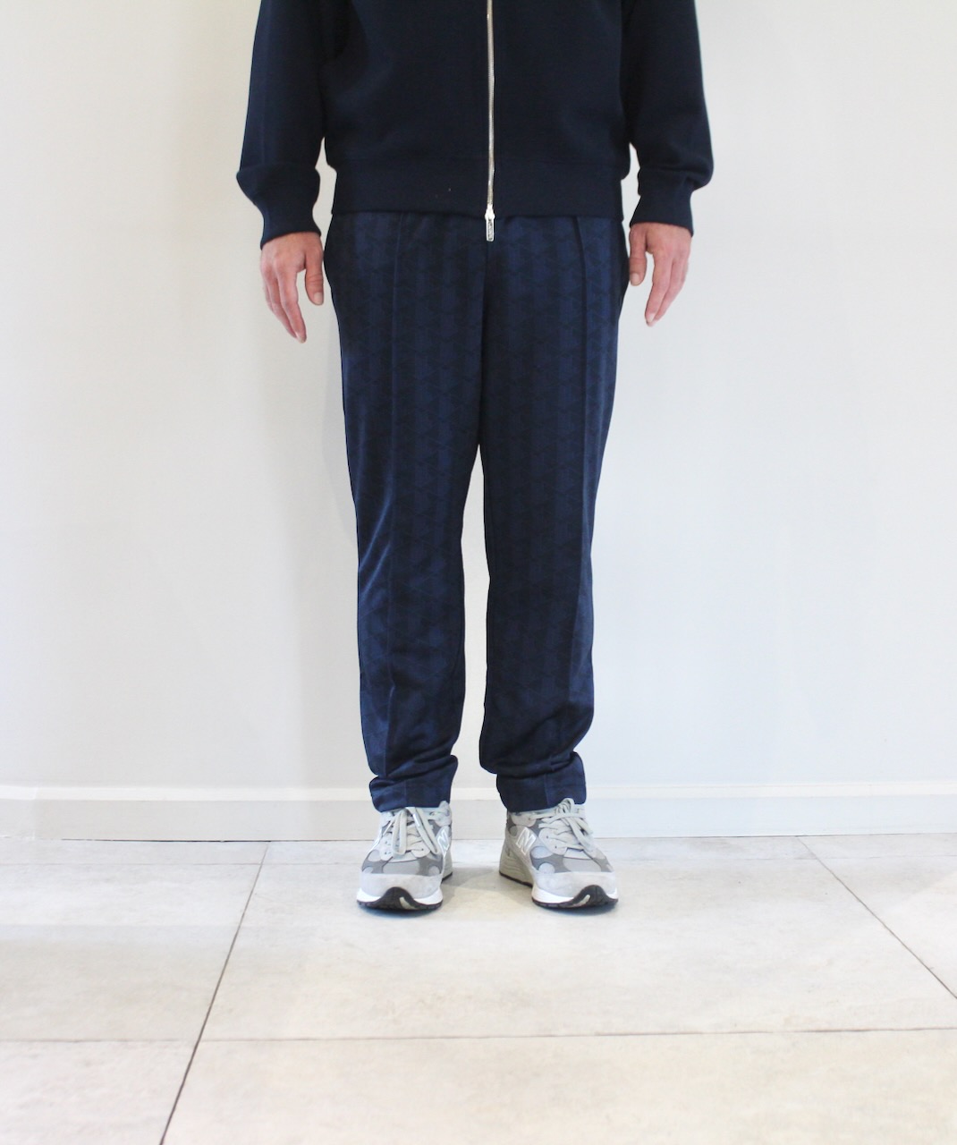 Lacoste Track Pant Monogramme Bleu