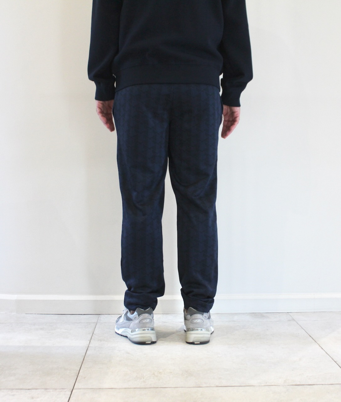 Lacoste Track Pant Monogramme Bleu
