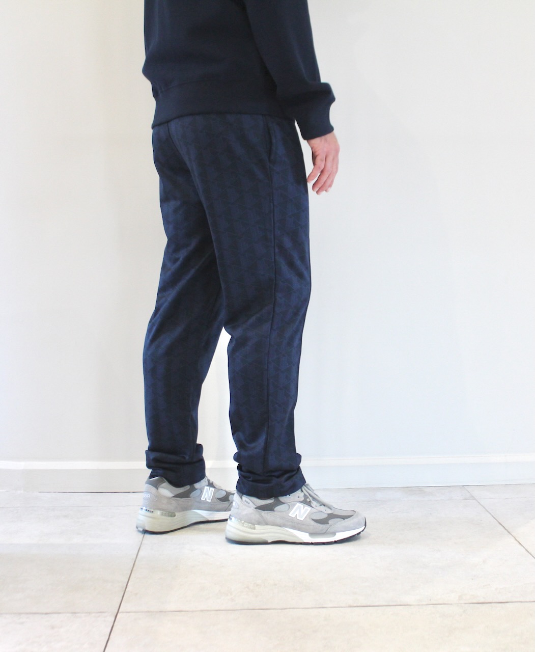 Lacoste Track Pant Monogramme Bleu